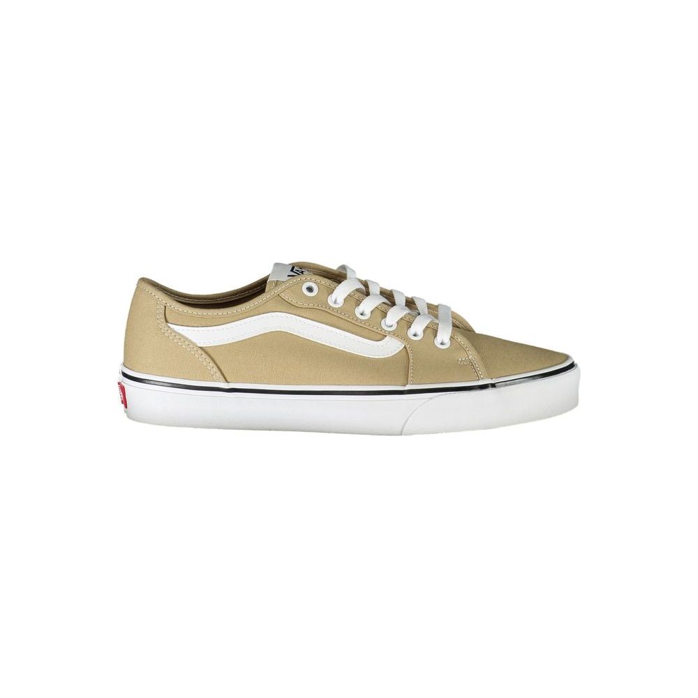 Beige Polyester Sneaker