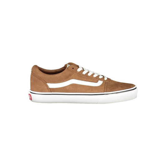 Vans Brown Polyester Sneaker brown-polyester-sneaker-1