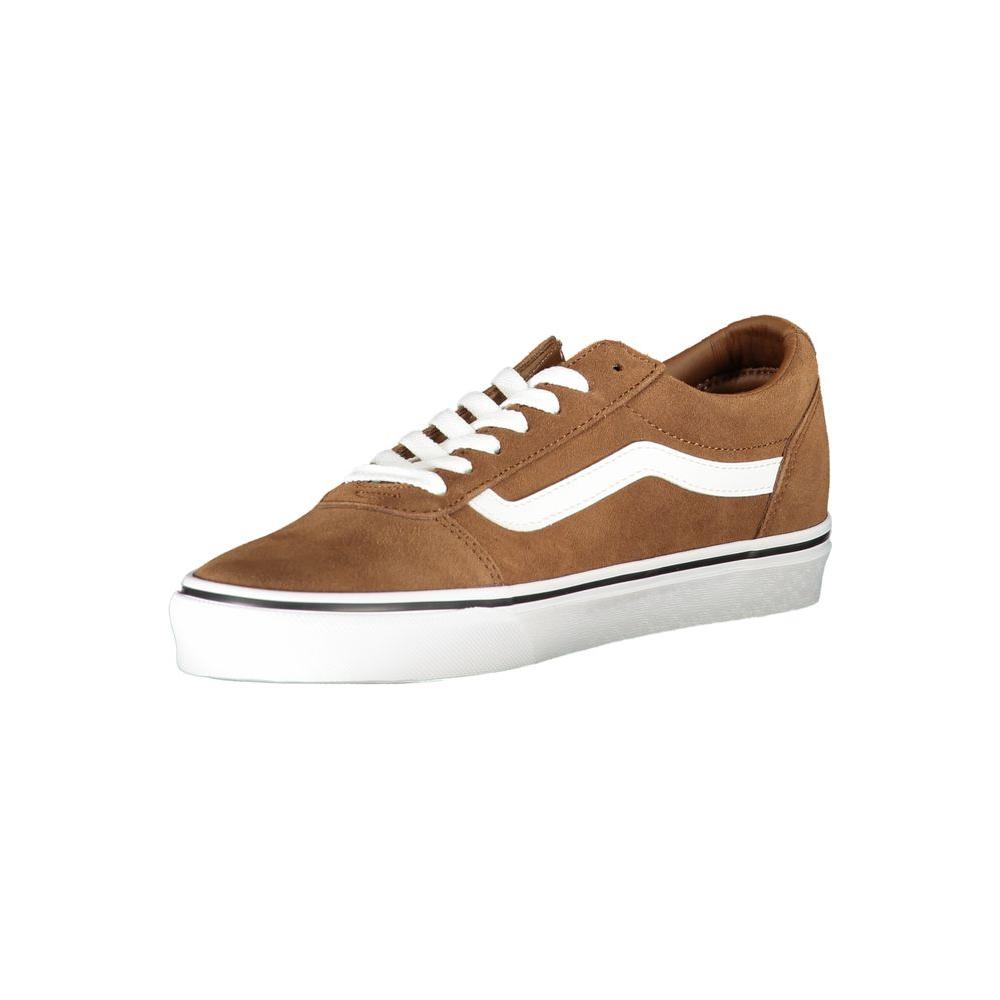 Vans Brown Polyester Sneaker brown-polyester-sneaker-1