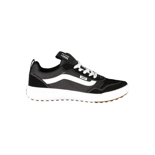 Vans Black Polyester Sneaker black-polyester-sneaker-8