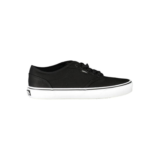 Vans Black Polyester Sneaker black-polyester-sneaker-35