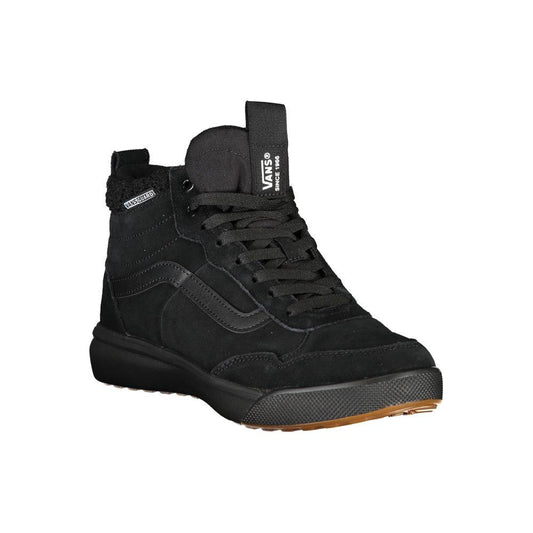 Vans Black Polyester Sneaker black-polyester-sneaker-9