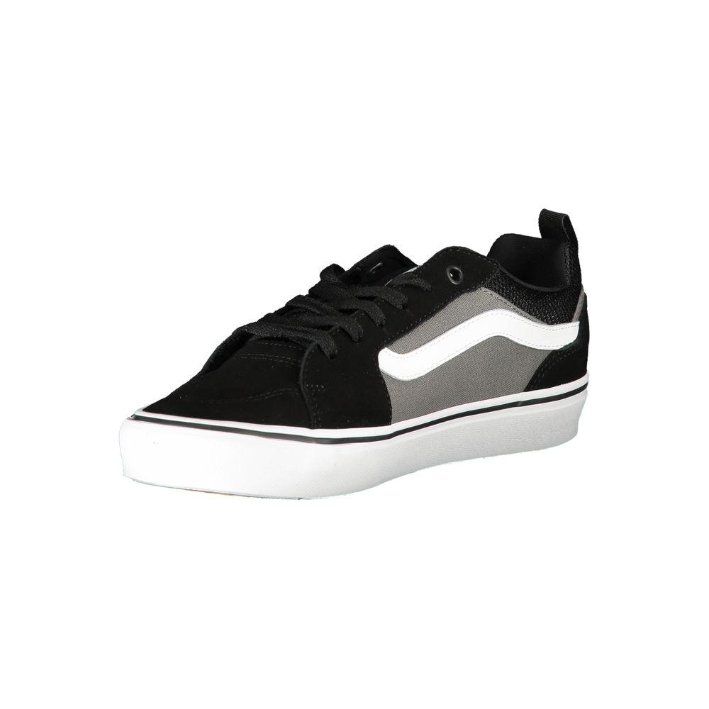 Vans Black Polyester Sneaker black-polyester-sneaker-6