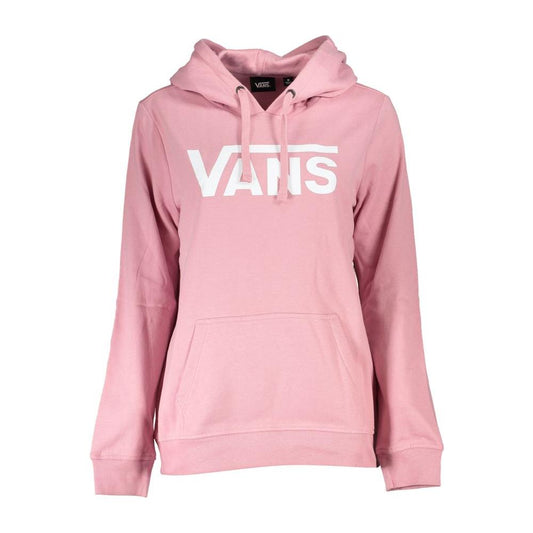 Vans Chic Pink Hooded Fleece Sweatshirt chic-pink-hooded-fleece-sweatshirt-1