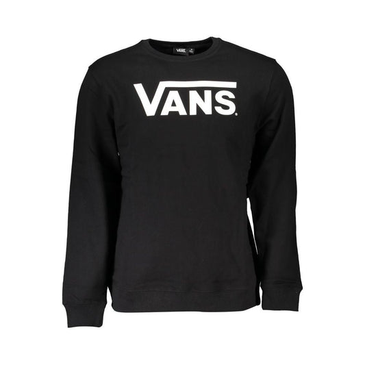 Vans Sleek Fleece Crew Neck Black Sweatshirt sleek-fleece-crew-neck-black-sweatshirt