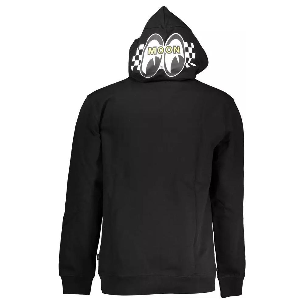 Vans Sleek Black Hooded Long-Sleeve Sweatshirt sleek-black-hooded-long-sleeve-sweatshirt