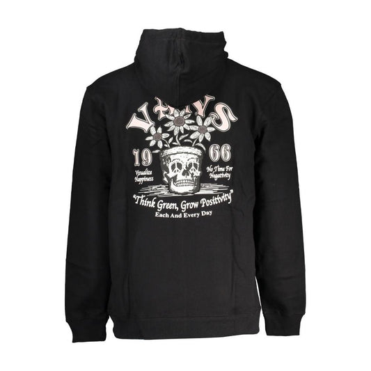 Vans Sleek Fleece Hooded Sweatshirt in Black sleek-fleece-hooded-sweatshirt-in-black
