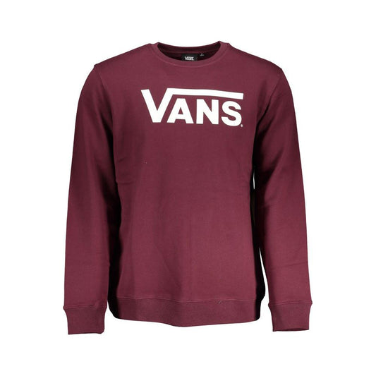 Vans | Chic Pink Crewneck Fleece Sweatshirt| McRichard Designer Brands   