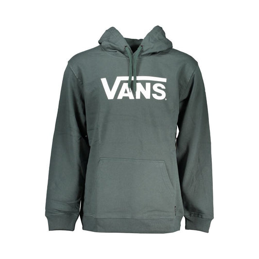 Vans | Cozy Green Hooded Fleece Sweatshirt| McRichard Designer Brands   