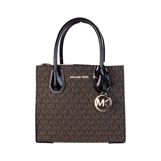 Michael Kors | Mercer Medium Leather Messenger Crossbody Bag| McRichard Designer Brands   