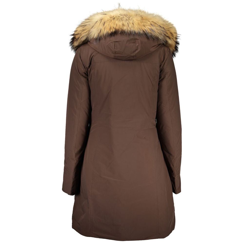 Woolrich Brown Cotton Jackets & Coat brown-cotton-jackets-coat