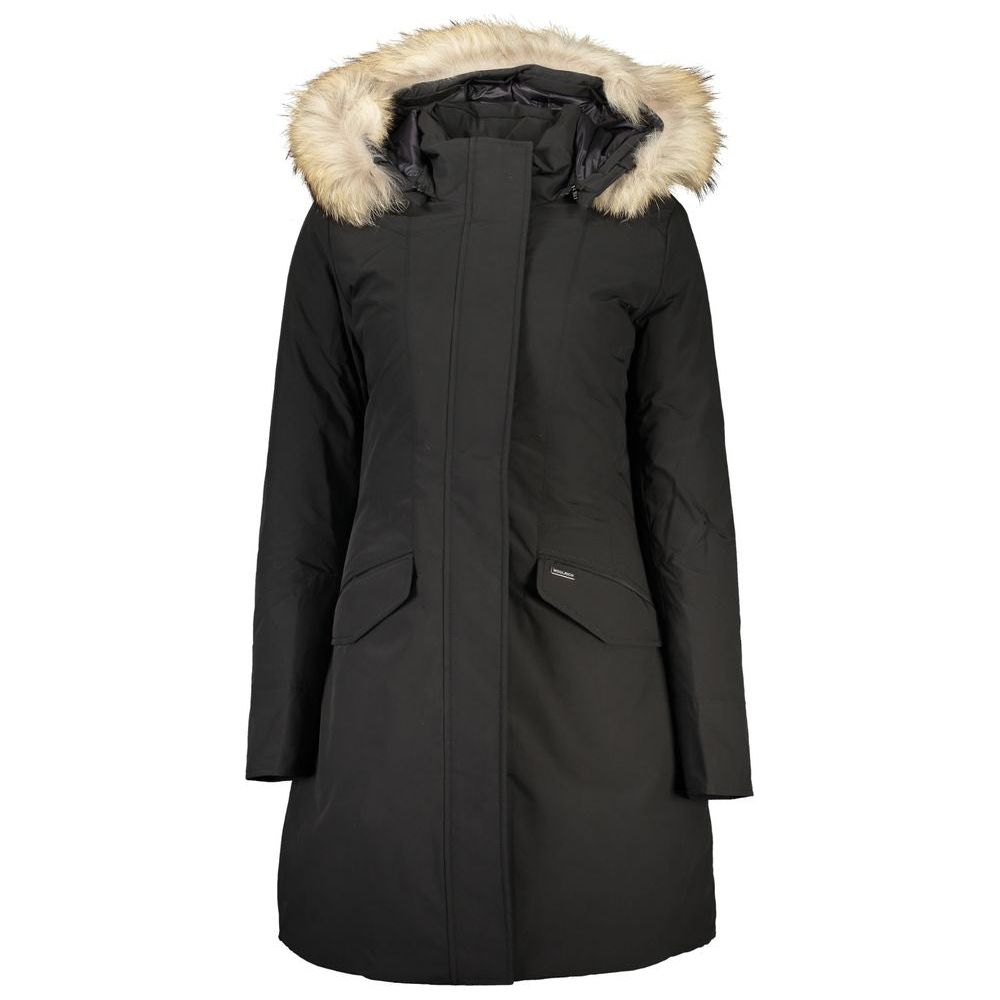 Woolrich Black Cotton Jackets & Coat black-cotton-jackets-coat-3