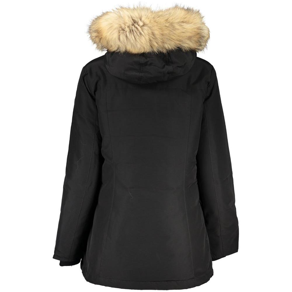 Woolrich Black Cotton Jackets & Coat black-cotton-jackets-coat-4