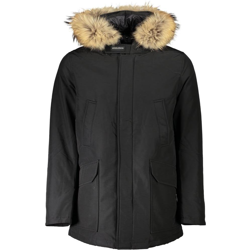 Woolrich Black Cotton Jacket black-cotton-jacket-2