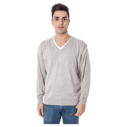 Gray Silk Sweater
