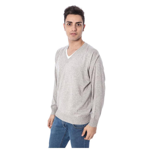 Gray Silk Sweater
