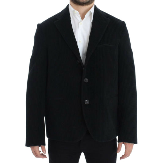 Dolce & Gabbana Elegant Black Martini Blazer Jacket black-manchester-martini-blazer