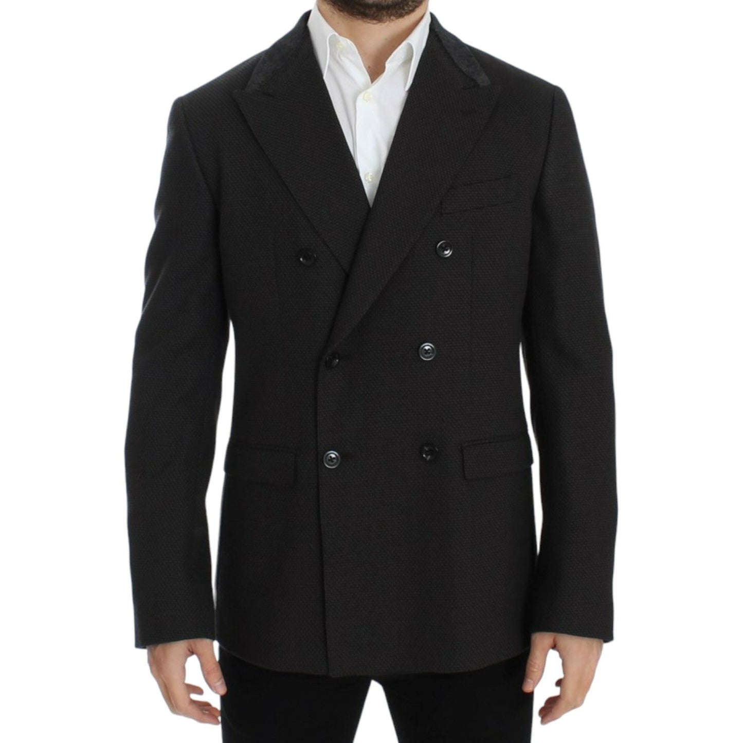 Dolce & Gabbana Elegant Slim Fit Double Breasted Blazer brown-wool-slim-fit-blazer 13251-brown-wool-slim-fit-blazer-3-scaled-dad63826-757.jpg