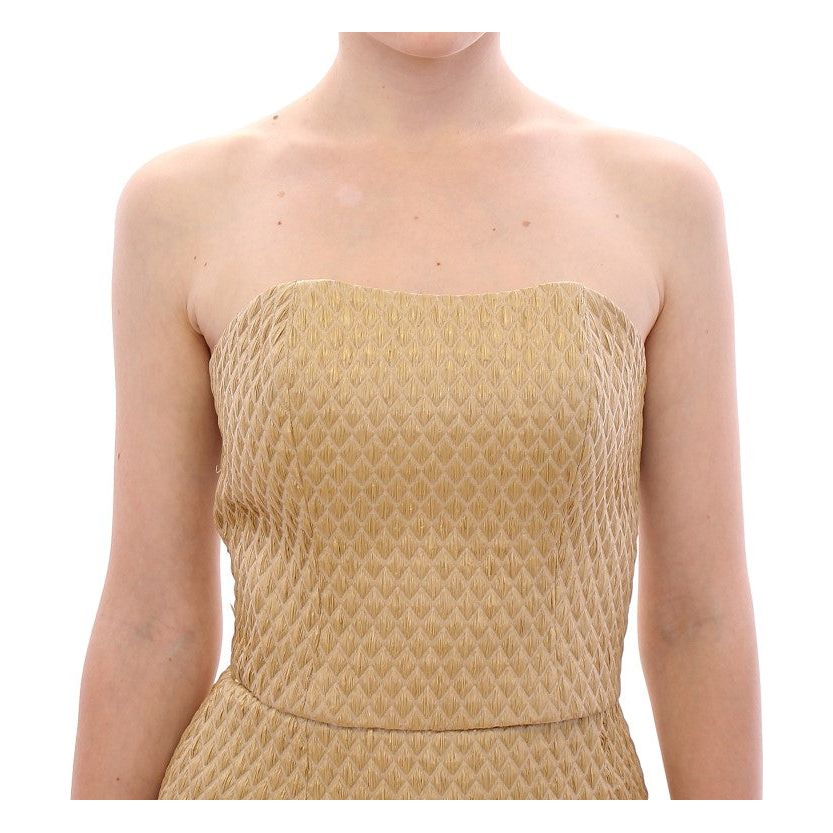 Andrea Incontri Exclusive Silk-Blend Beige Off-Shoulder Top beige-silk-cami-tank-top