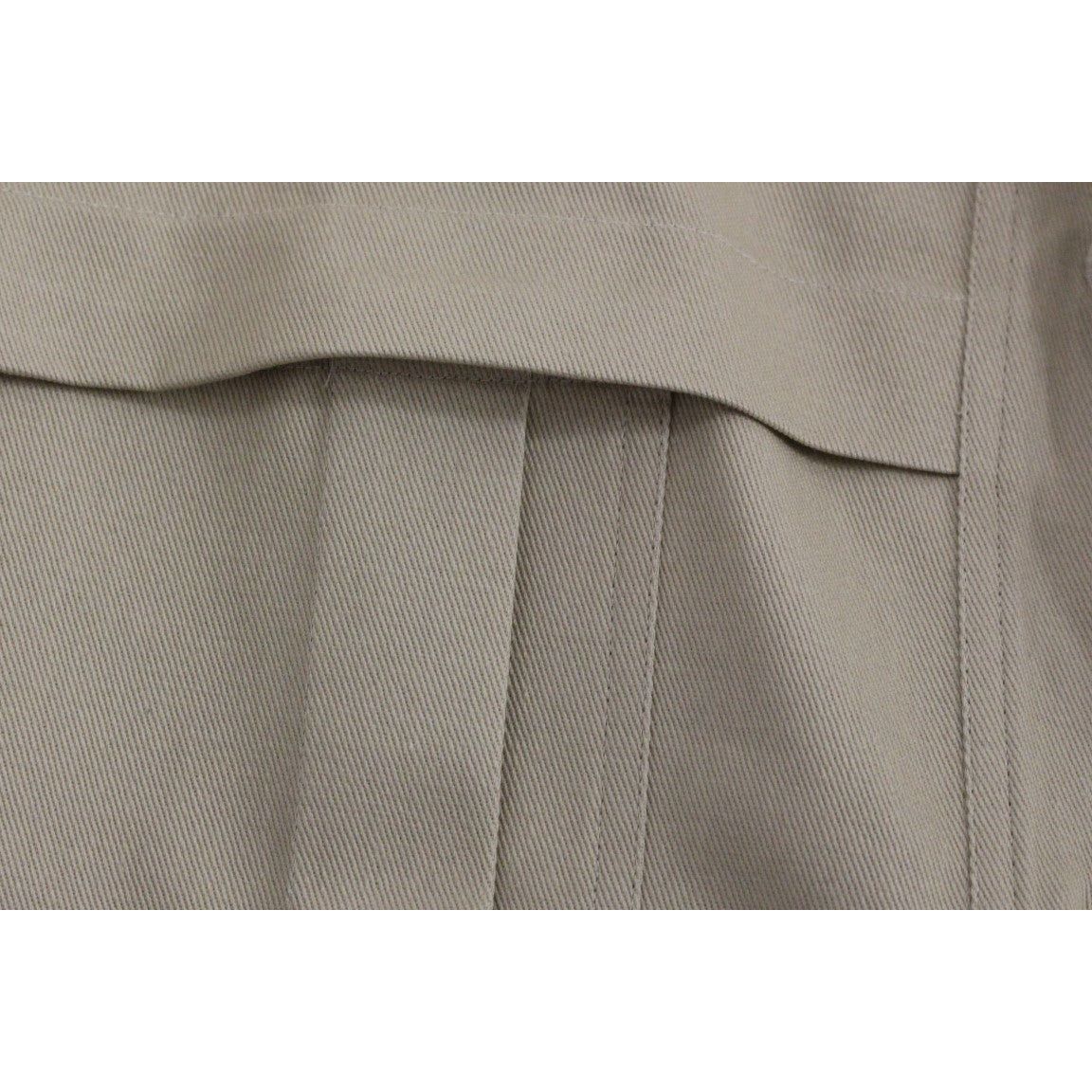 Andrea Incontri Sleeveless Beige Cotton Tank Top with Brooches beige-sleeveless-blouse-top-1 149442-beige-sleeveless-blouse-top-2-7.jpg