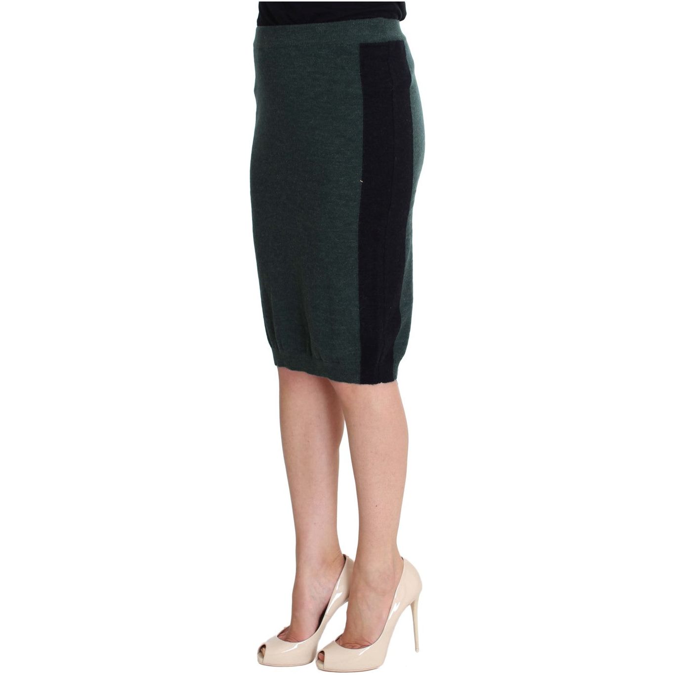 MILA SCHÖN Emerald Elegance Wool-Blend Pencil Skirt green-wool-blend-pencil-skirt 179123-green-wool-blend-pencil-skirt-1.jpg
