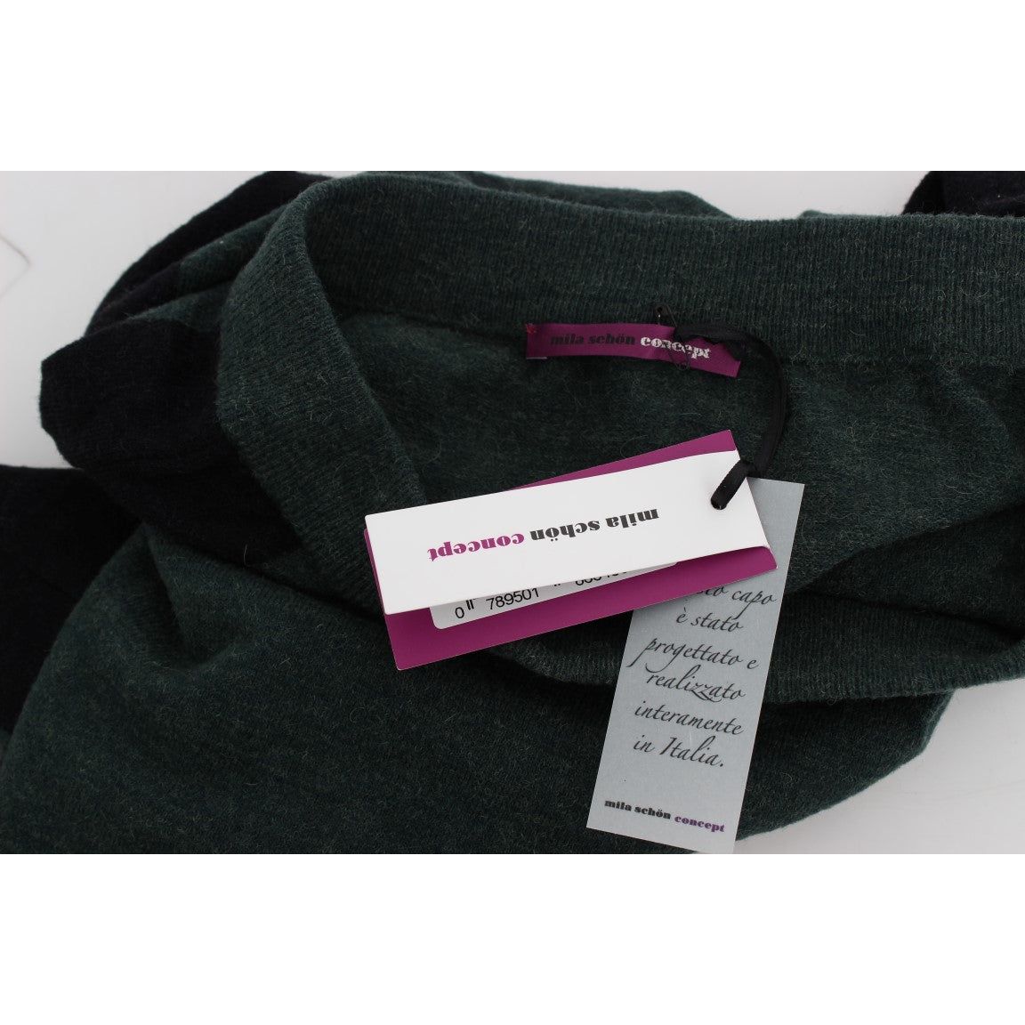 MILA SCHÖN Emerald Elegance Wool-Blend Pencil Skirt green-wool-blend-pencil-skirt 179123-green-wool-blend-pencil-skirt-5.jpg