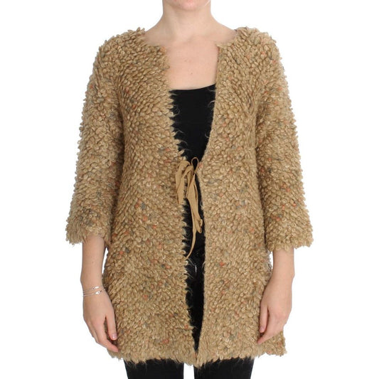 PINK MEMORIES Elegant Beige Sweatercoat Cape beige-wool-blend-cape-sweater 179496-beige-wool-blend-cape-sweater.jpg