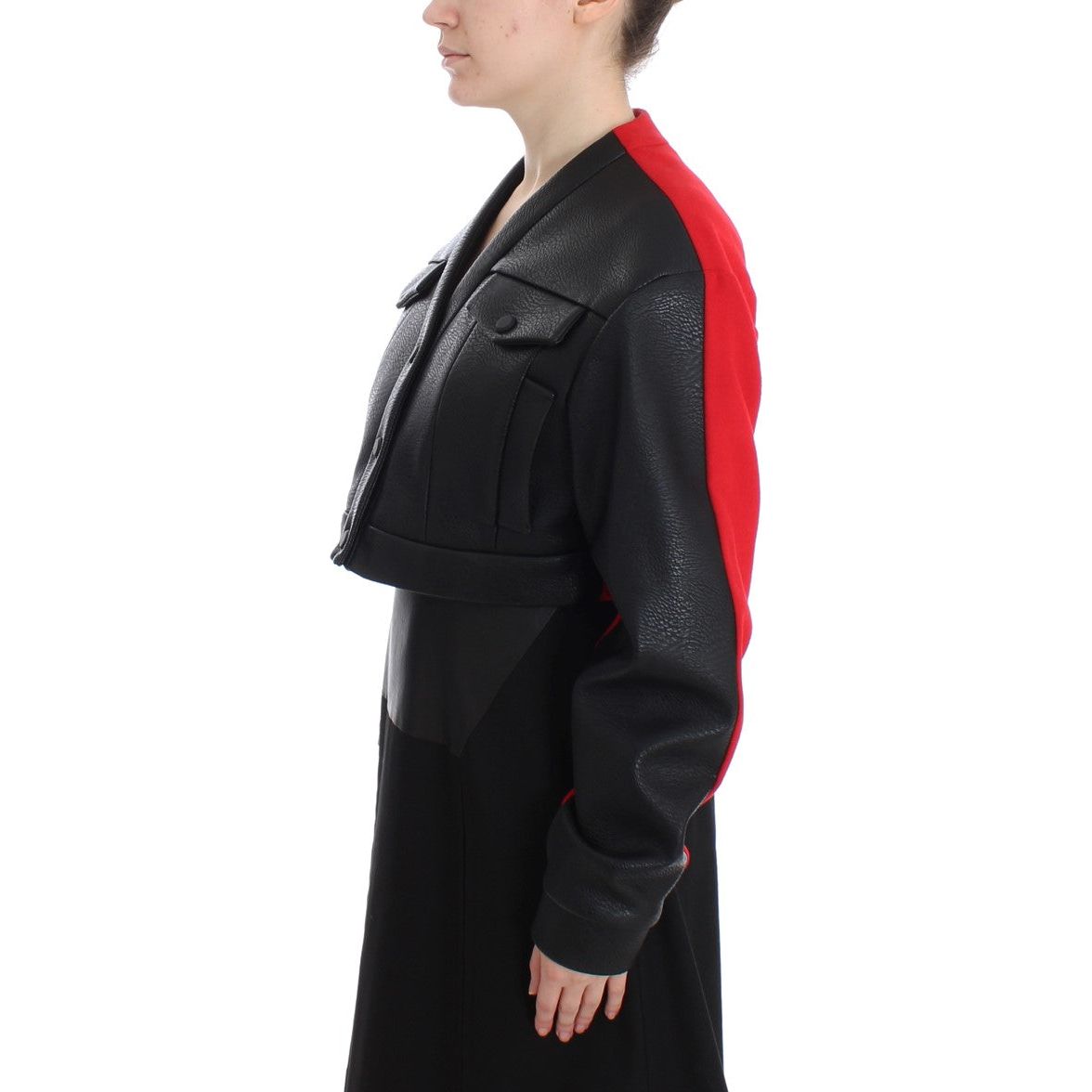 KAALE SUKTAE Elegant Cropped Artisan Jacket Coats & Jackets black-short-croped-coat-bomber-jacket 187712-black-short-croped-coat-bomber-jacket-1.jpg