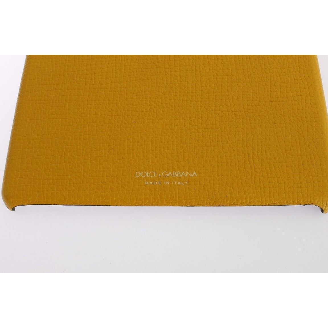 Dolce & Gabbana Chic Yellow Leather Tablet Case yellow-leather-tablet-ipad-case-cover