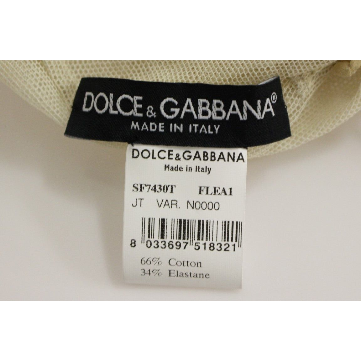 Dolce & Gabbana Elegant Beige Tank Top Blouse beige-sleeveless-cotton-top-tank-blouse 221173-beige-sleeveless-cotton-top-tank-blouse-5.jpg