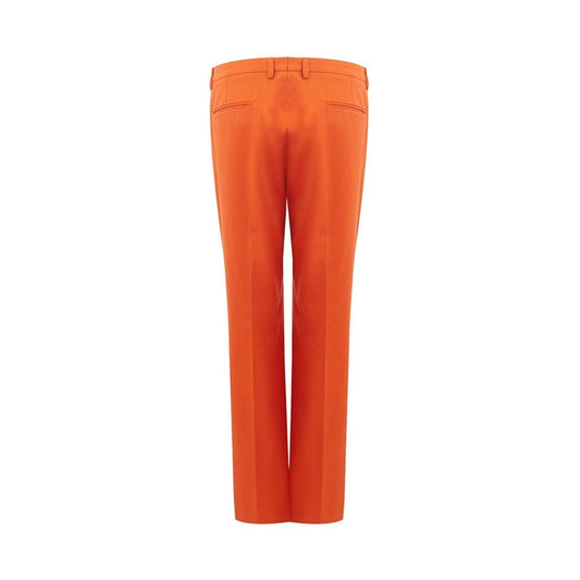 Lardini Elegant Orange Cotton Chinos orange-cotton-chino-trousers 23FEB216-217-5-6df7162a-831.jpg
