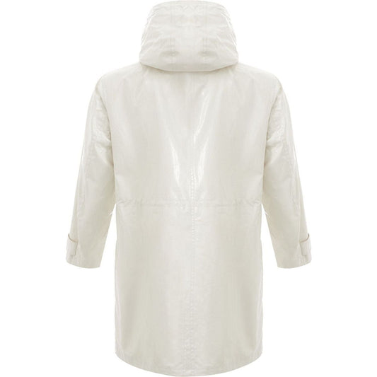 Sealup White Long Raincoat white-long-raincoat