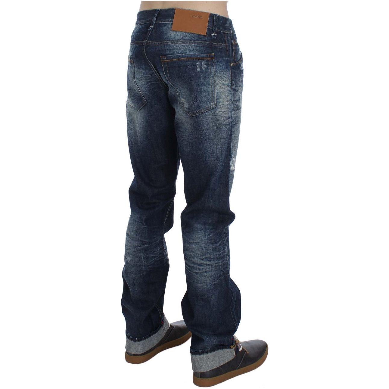 Acht Authentic Regular Fit Blue Wash Jeans blue-wash-cotton-denim-regular-fit-jeans-2 292687-blue-wash-cotton-denim-regular-fit-jeans-4.jpg