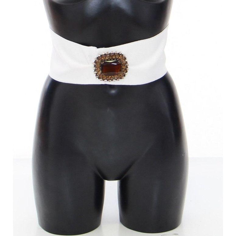 Dolce & Gabbana Embellished Snap Button Waist Belt Belt white-crystal-brass-wide-waist-runway-belt-1 294805-black-floral-sicily-crystal-waist-belt.jpg
