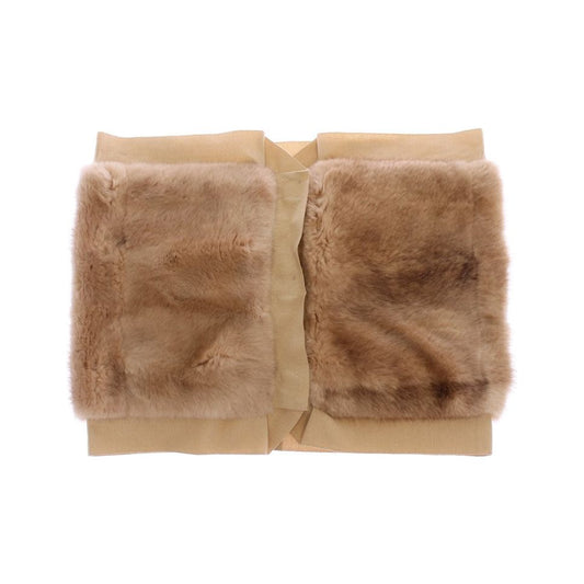 Dolce & Gabbana Exclusive Beige MINK Fur Scarf Wrap Fur Scarves beige-mink-fur-scarf-foulard-neck-wrap 296668-beige-mink-fur-scarf-foulard-neck-wrap-1.jpg