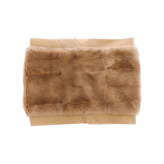 Dolce & Gabbana Exclusive Beige MINK Fur Scarf Wrap beige-mink-fur-scarf-foulard-neck-wrap Fur Scarves 296668-beige-mink-fur-scarf-foulard-neck-wrap.jpg