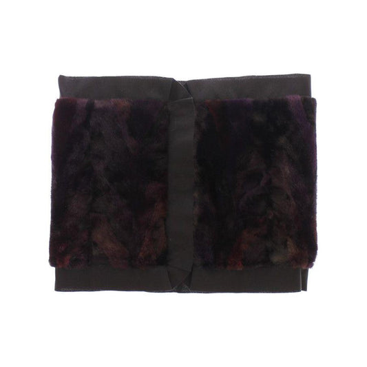 Dolce & GabbanaExquisite Purple MINK Fur Scarf WrapMcRichard Designer Brands£819.00