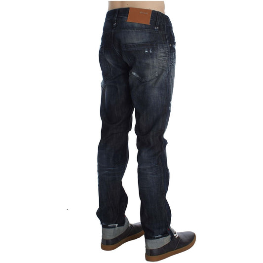 Acht Elegant Regular Straight Fit Blue Jeans Jeans & Pants blue-cotton-regular-straight-fit-jeans-1 299017-blue-cotton-regular-straight-fit-jeans-2.jpg