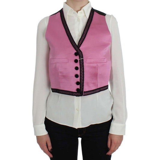 Dolce & GabbanaSilk-Cotton Blend Torero Inspired VestMcRichard Designer Brands£299.00