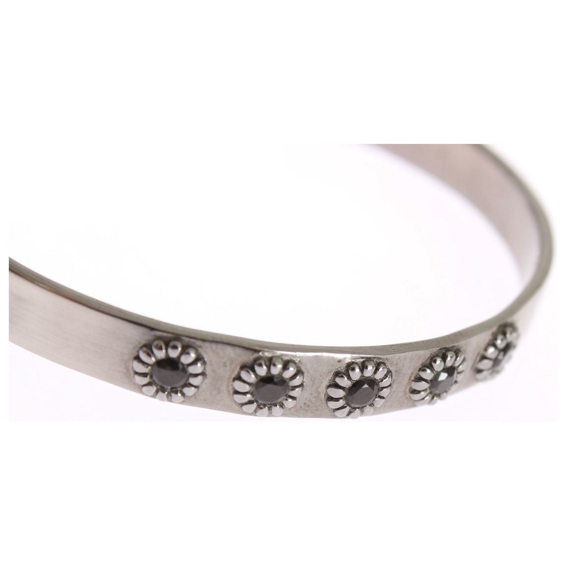 Nialaya Chic Nialaya Silver CZ Bangle for Her black-crystal-925-silver-bangle-bracelet 311206-black-crystal-925-silver-bangle-bracelet-2_2889571d-8288-496a-bc63-760bc41c563c.jpg