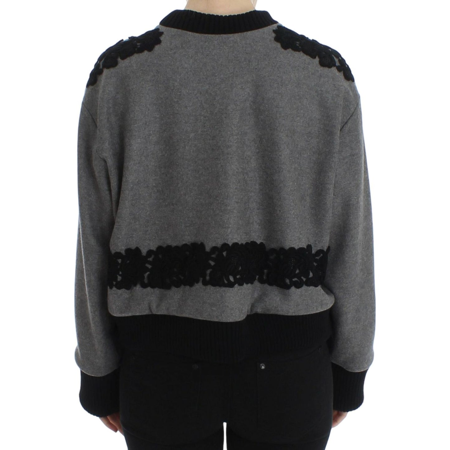 Dolce & Gabbana Gray Black Lace Wool Cashmere Sweater gray-black-lace-wool-cashmere-sweater 31504-gray-black-lace-wool-cashmere-sweater-1-scaled-365d69b9-984.jpg