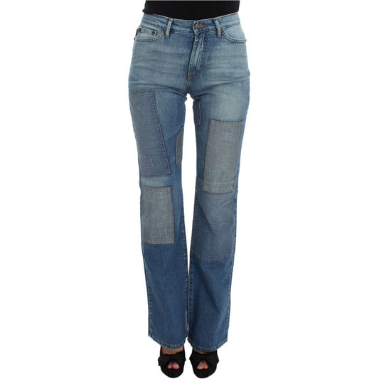 Cavalli Elegant Slim Fit Bootcut Denim blue-wash-cotton-slim-fit-bootcut-jeans-1 318325-blue-wash-cotton-slim-fit-bootcut-jeans-2_70771dfb-e22a-4a63-b1c8-53a613d028d2.jpg