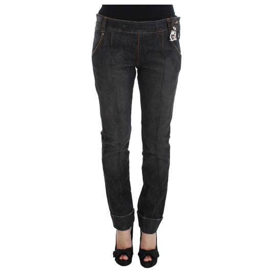 Ermanno Scervino Chic Slim Fit Gray Wash Jeans gray-cotton-slim-fit-denim-jeans 319022-gray-cotton-slim-fit-denim-jeans.jpg