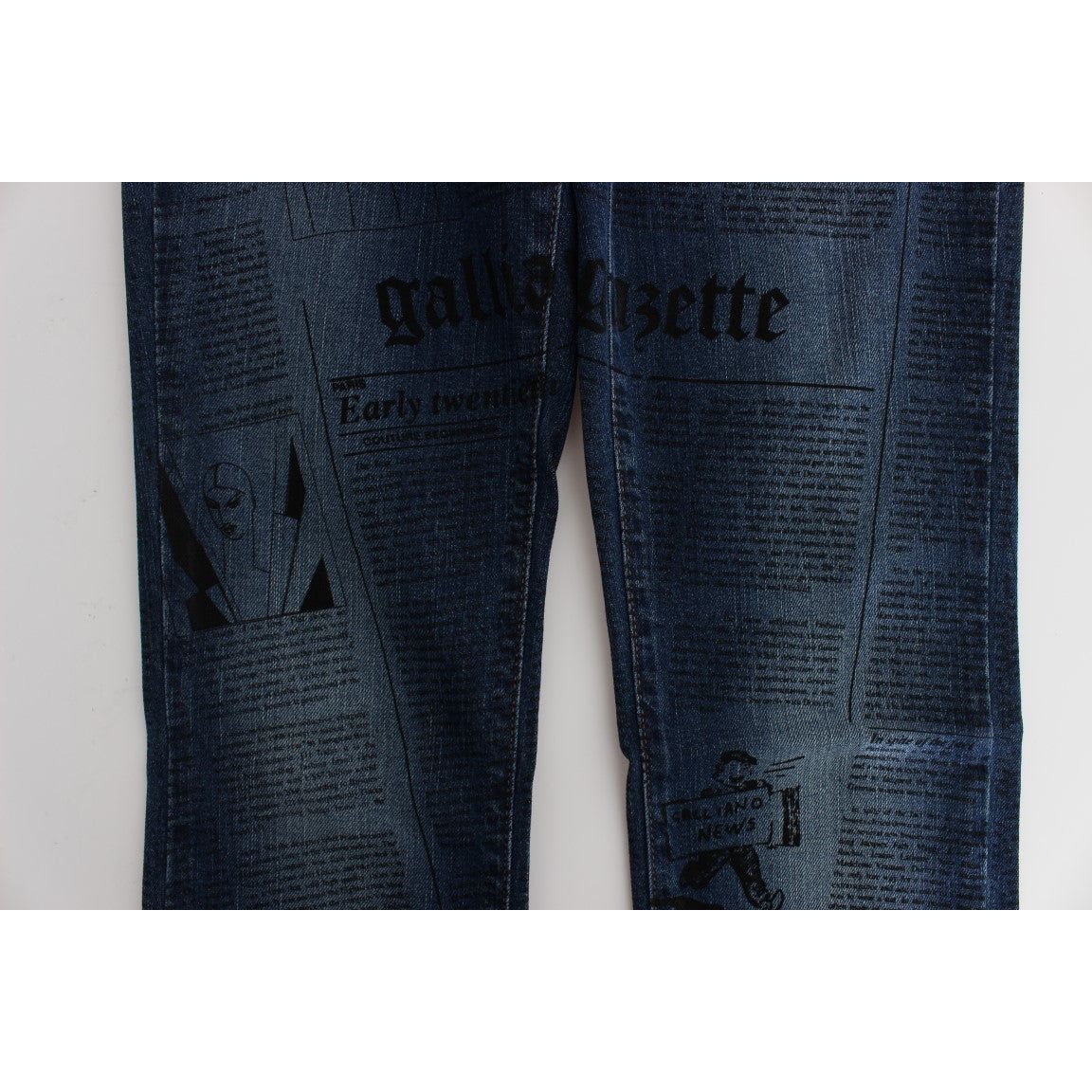 John Galliano Elegant Slim Bootcut Denim Jeans blue-wash-cotton-blend-slim-fit-bootcut-jeans-1 329940-blue-wash-cotton-blend-slim-fit-bootcut-jeans-3-4.jpg