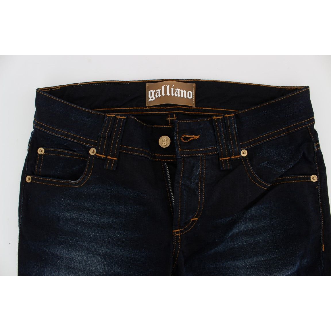 John Galliano Elegant Slim Fit Designer Jeans blue-wash-cotton-slim-fit-jeans-1 329959-blue-wash-cotton-slim-fit-jeans-2-4.jpg
