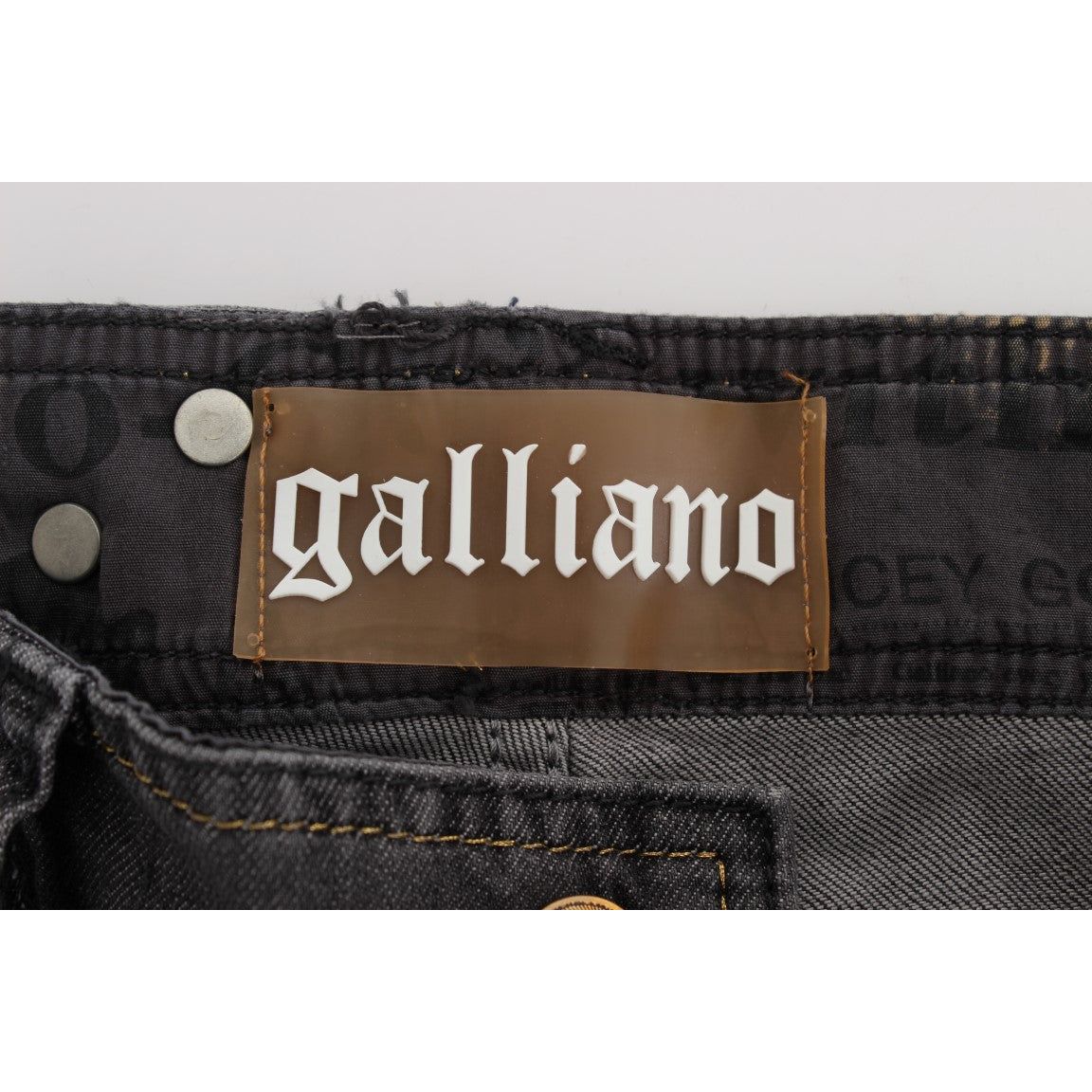 John Galliano Elegant Slim Fit Gray Wash Jeans gray-wash-cotton-blend-slim-fit-stretch-jeans 330048-gray-wash-cotton-blend-slim-fit-stretch-jeans-6.jpg