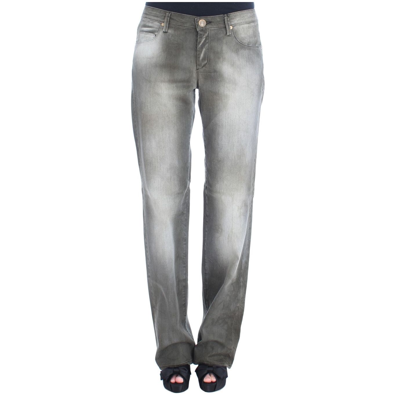 Ermanno Scervino Chic Gray Wash Boyfriend Jeans gray-cotton-blend-loose-fit-boyfriend-jeans 330322-gray-cotton-blend-loose-fit-boyfriend-jeans.jpg