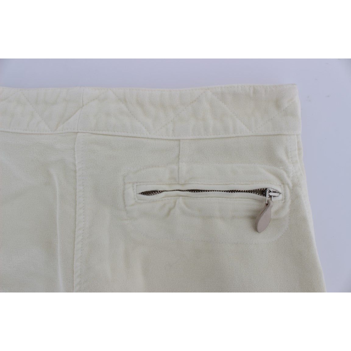 Ermanno Scervino Beige Capri Cropped Chic Pants Jeans & Pants beige-cotton-capri-cropped-cargo-pants