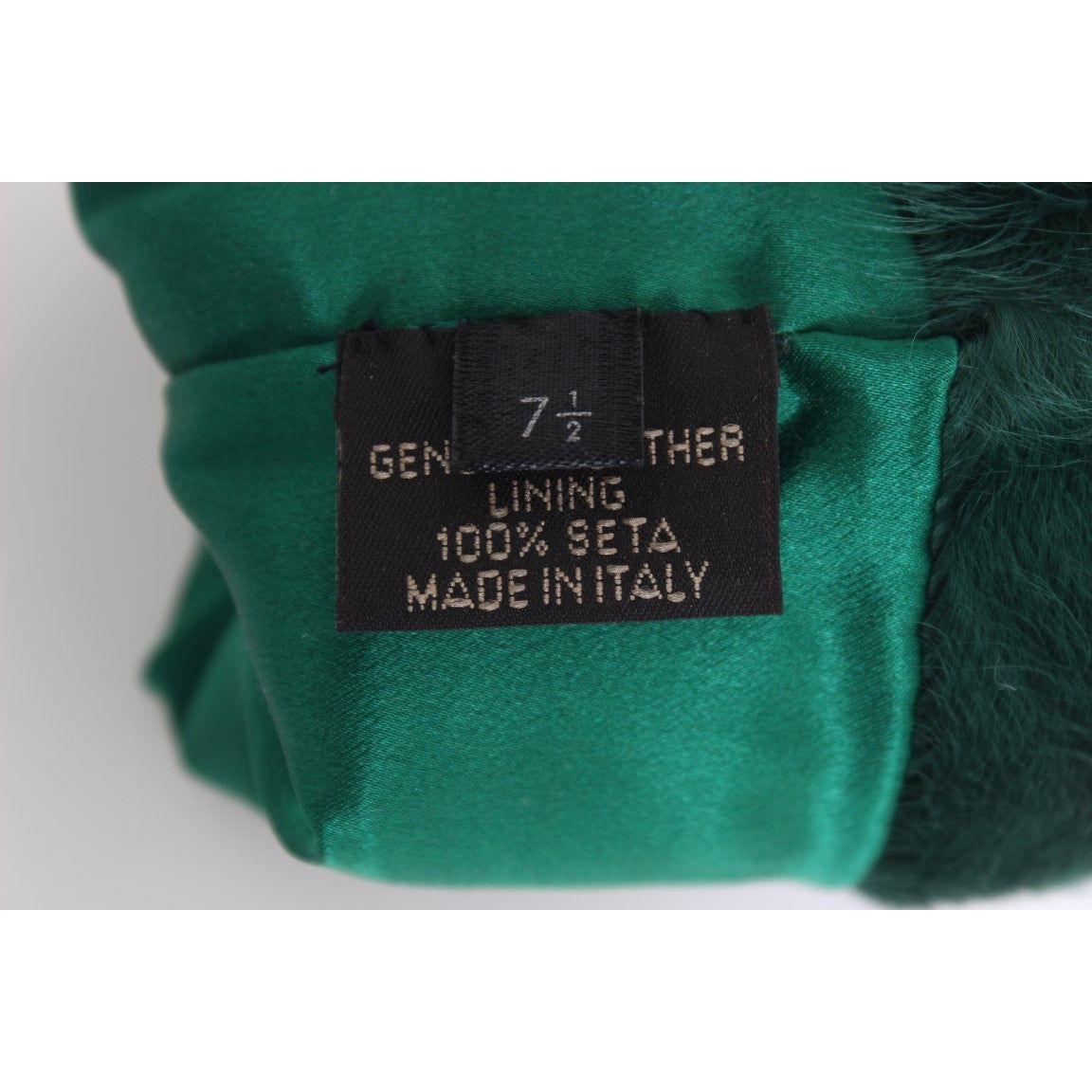 Dolce & Gabbana Elegant Elbow-Length Leather Gloves green-leather-xiangao-fur-elbow-gloves 332608-green-leather-xiangao-fur-elbow-gloves-5.jpg