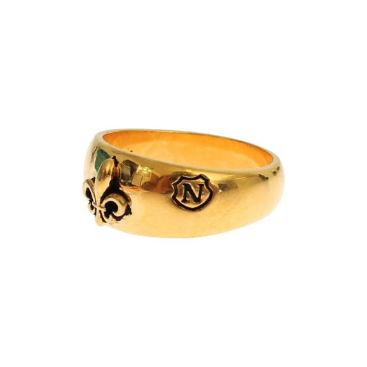 Nialaya Gold Plated 925 Silver Ring Ring gold-plated-925-silver-ring